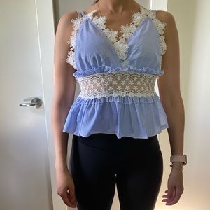 Crop Top Elegant Blouse